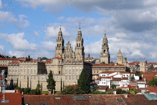Santiago de Compostela from Alameda Park.