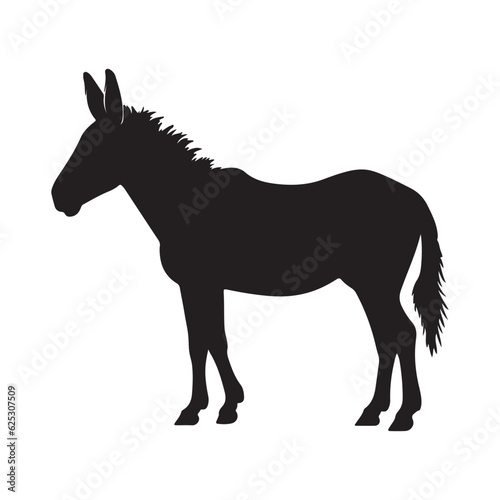 donkey silhouette