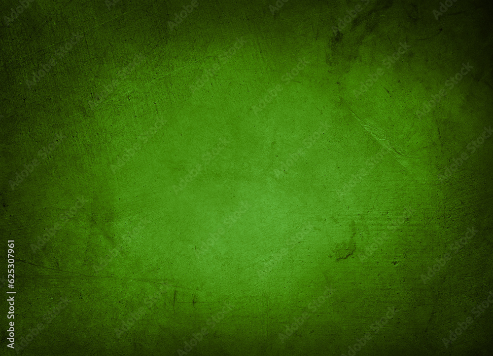Fototapeta premium Green textured concrete background