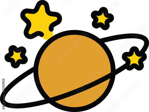 Dizziness disorder icon outline vector. Dizzy stress. Anxiety headache color flat