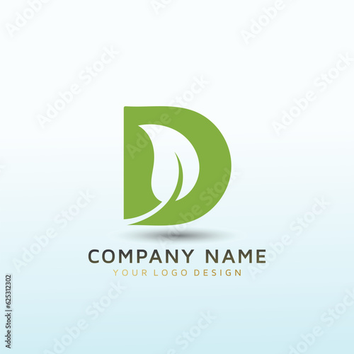 medical letter D vector logo design