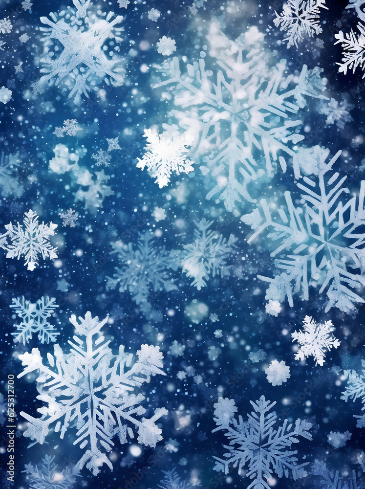 Christmas background with big beautiful snowflakes. Snowy blue background. New Year and holiday concept. Christmas background with big beautiful snowflakes. Snowy blue background. New Year and holiday concept.