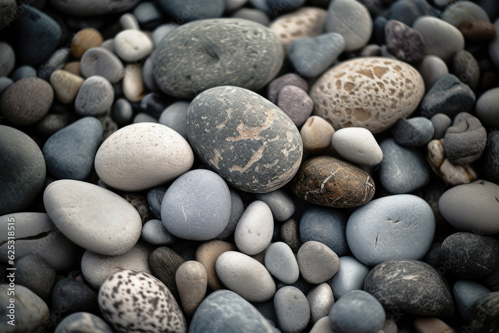 Grey pebbles Grey pebbles