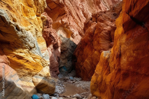 Detail, The Coloured Canyon, near Nuweiba, Sinai, Egypt © Roman