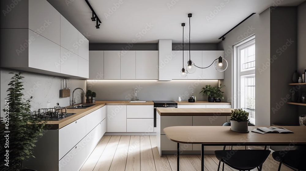 Sleek Simplicity: Step into the Scandinavian Modern Kitchen of Your Dreams! Sleek Simplicity: Step into the Scandinavian Modern Kitchen of Your Dreams!
