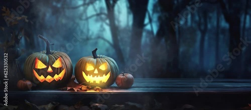 spooky halloween pumpkin background for videos