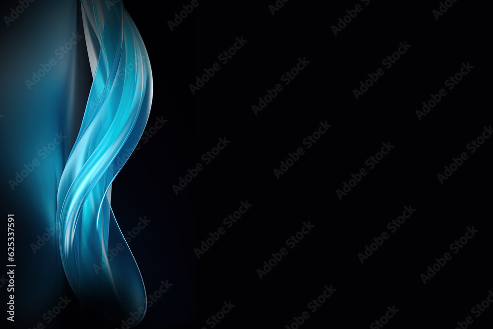 Abstract background waves. Blue and black abstract background for wallpaper oder business card Abstract background waves. Blue and black abstract background for wallpaper oder business card