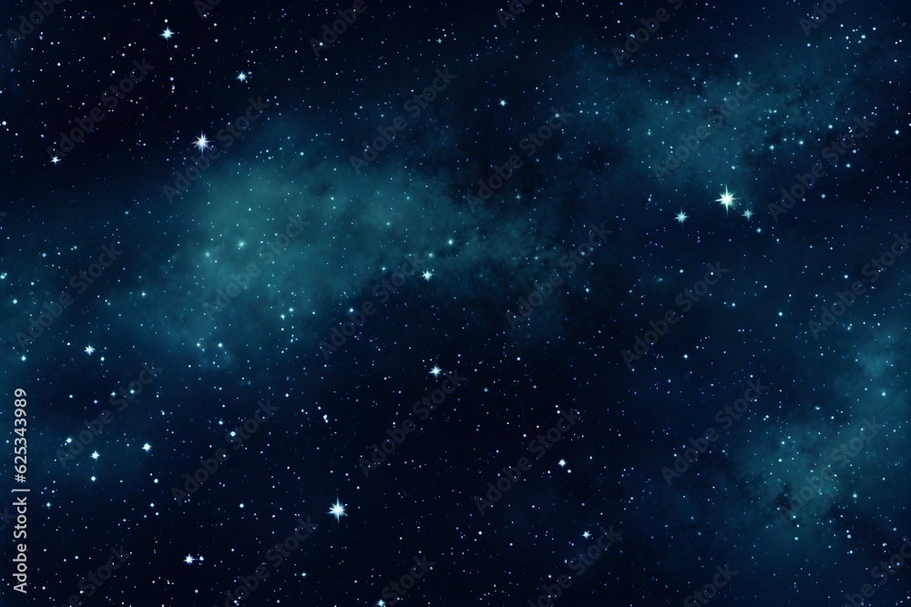 Starry Sky Seamless Repeating Image, Generative AI