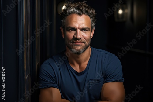 Portrait of an attractive m...