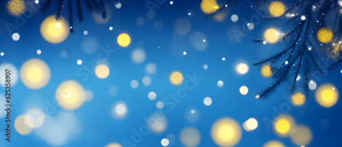                                                                      christmas  winter  crystals  illumination  background  Generative AI