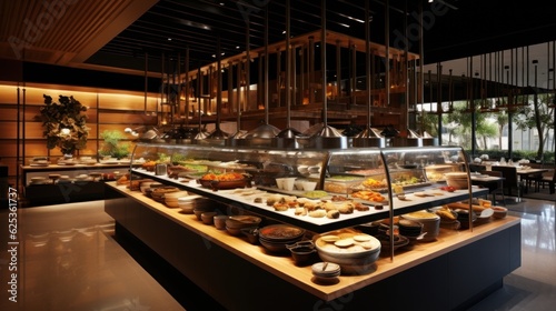 Buffet restaurant design ideas