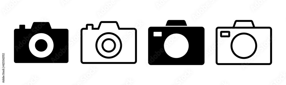 Camera icon set illustration. photo camera sign and symbol. photography icon. Camera icon set illustration. photo camera sign and symbol. photography icon.