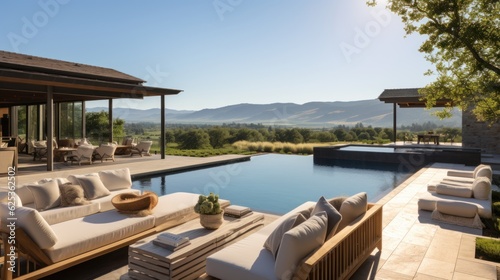 Luxurious villa in the heart of Napa Valley, California