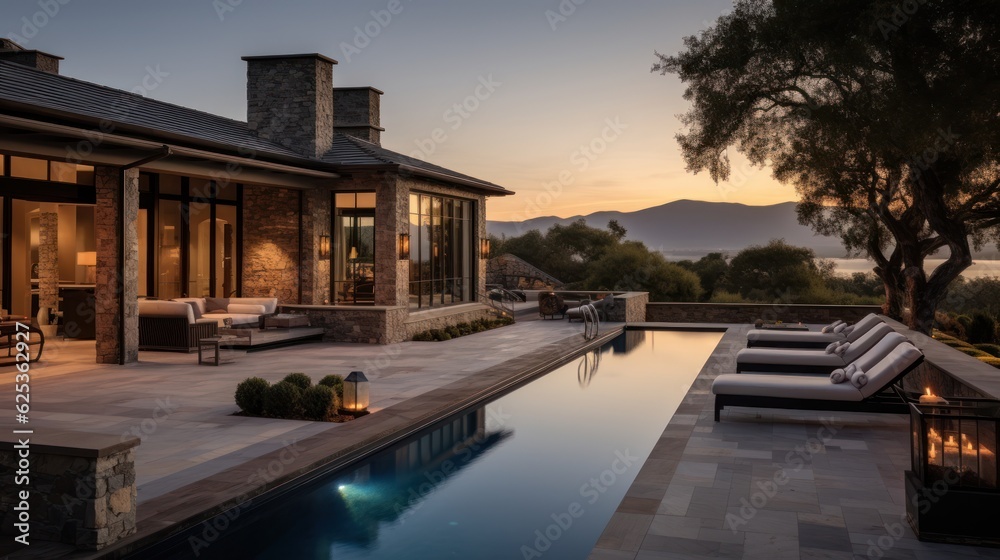 Luxurious villa in the heart of Napa Valley, California Luxurious villa in the heart of Napa Valley, California