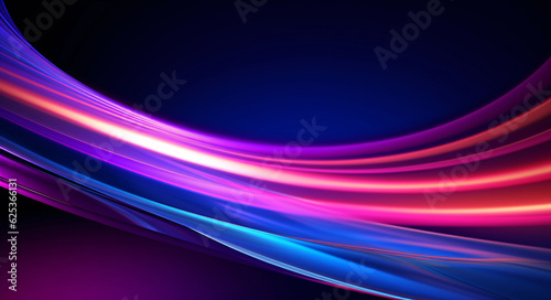 Abstract rainbow light wave future background, motion line material