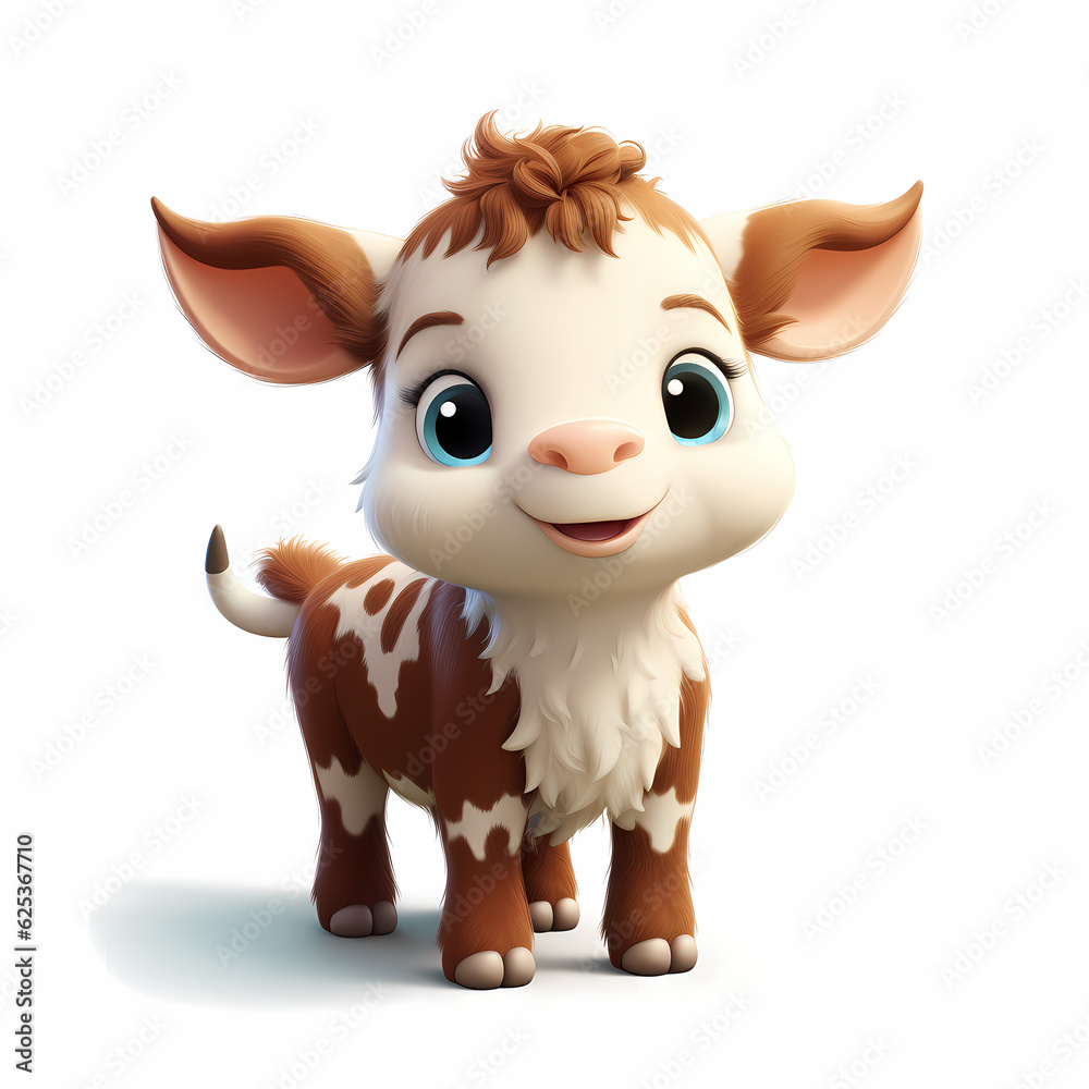 cow isolated on white cow isolated on white