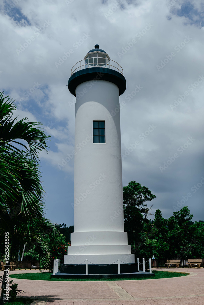 Lighthouse seen during vacation at Rincon Puerto Rico.