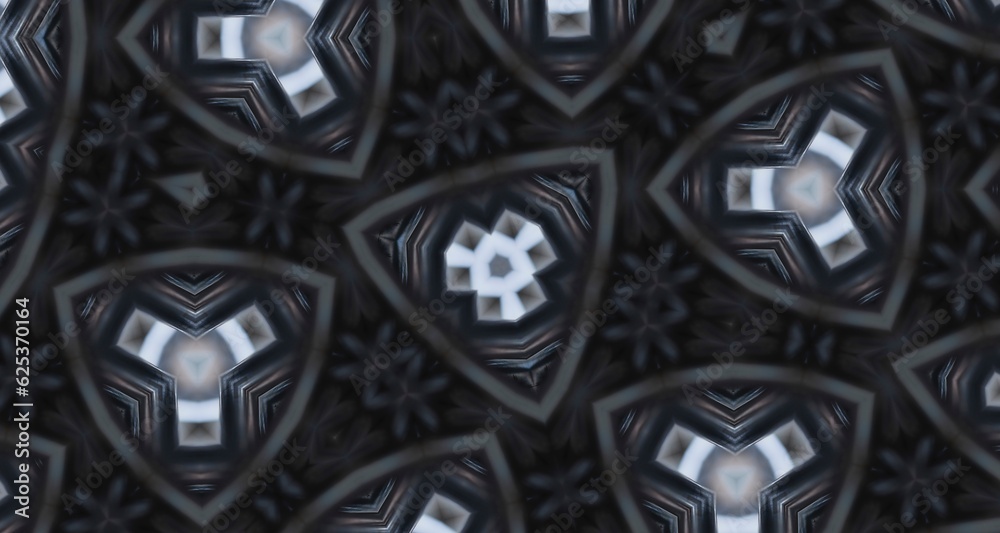 Abstract background with kaleidoscope effect Abstract background with kaleidoscope effect