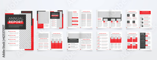 business brochure template with modern concept and minimalist layout use for business profile and product catalog
