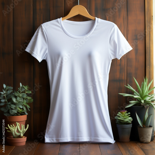 white t-shirt mockup