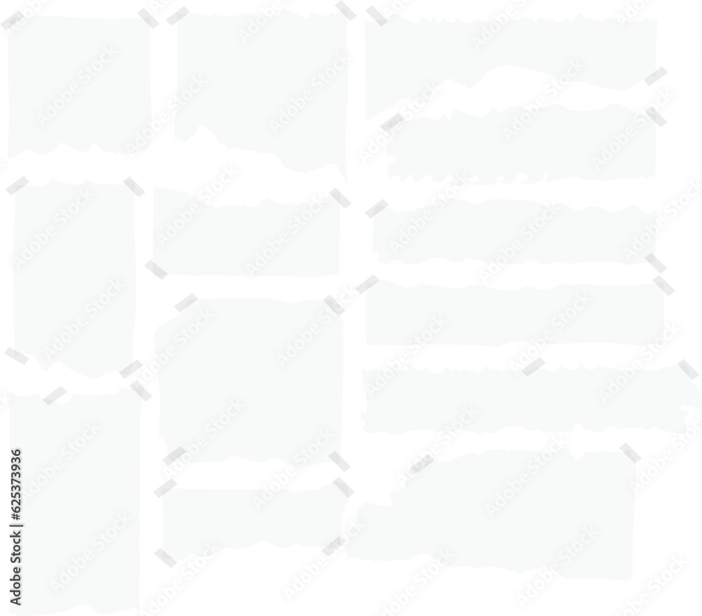 set of paper Torn paper with tape icon collection
Category set of paper Torn paper with tape icon collection
Category