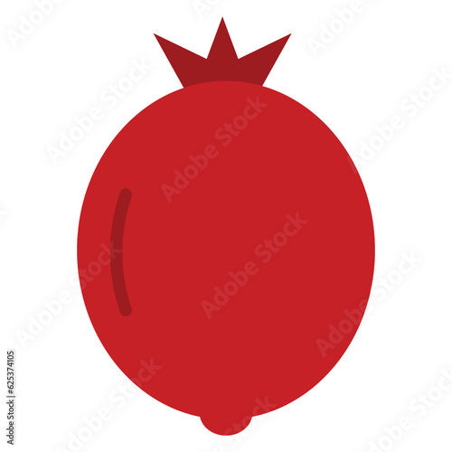 illustration of a pomegranate