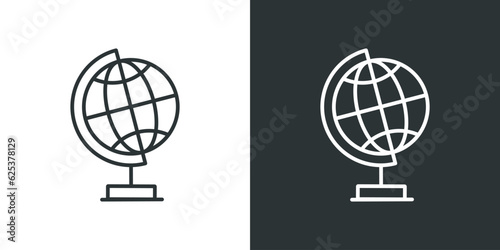 Globe. Navigational Equipment, Icon, Planet - Space, World Map, Planet Earth