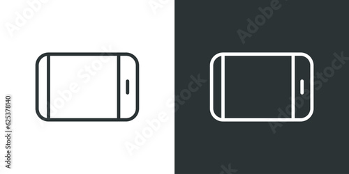 Phone rotation icon.