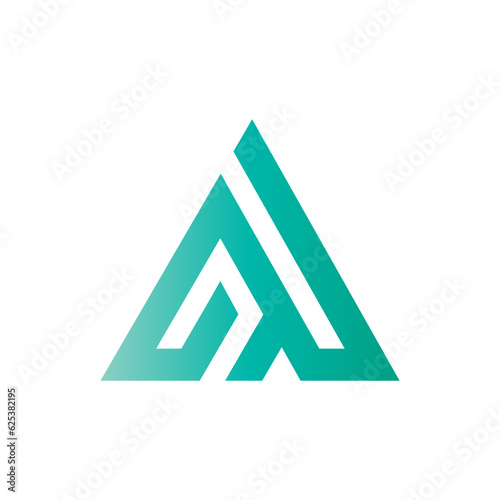 Free Download Monogram design vector logo. Monogram initial letter mark A logo design. Monogram design vector logo. Monogram initial letter mark A logo design simple A monogram - GFXLoad