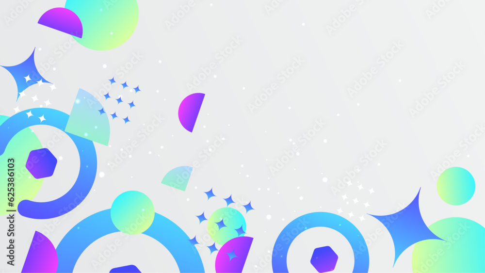 Colorful geometric shapes abstract modern technology background design. Colorful geometric shapes abstract modern technology background design.