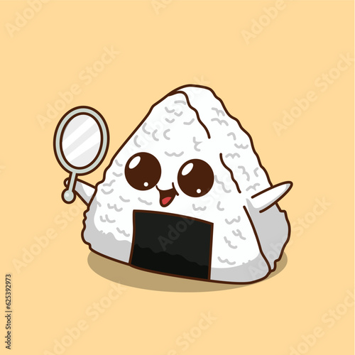 onigiri brought a mirror