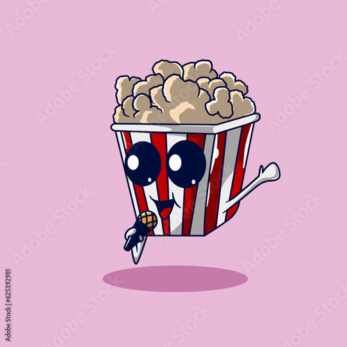 singing popcorn