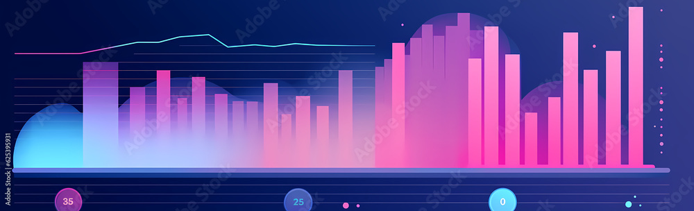 Fototapeta premium Finanicial charts