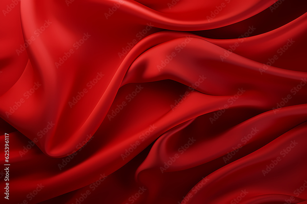 Obraz premium Red silk background