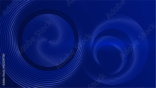 Abstract dark background with flowing wave lines. Glowing wavy lines. Shiny colorful moving lines design element. Modern dynamic wave pattern. Suit for website, poster, brochure, banner, flyer