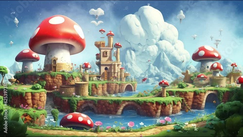 Embark on an enchanting journey to the Mushroom Kingdom, a whimsical realm filled with magical mushrooms and captivating adventures. 