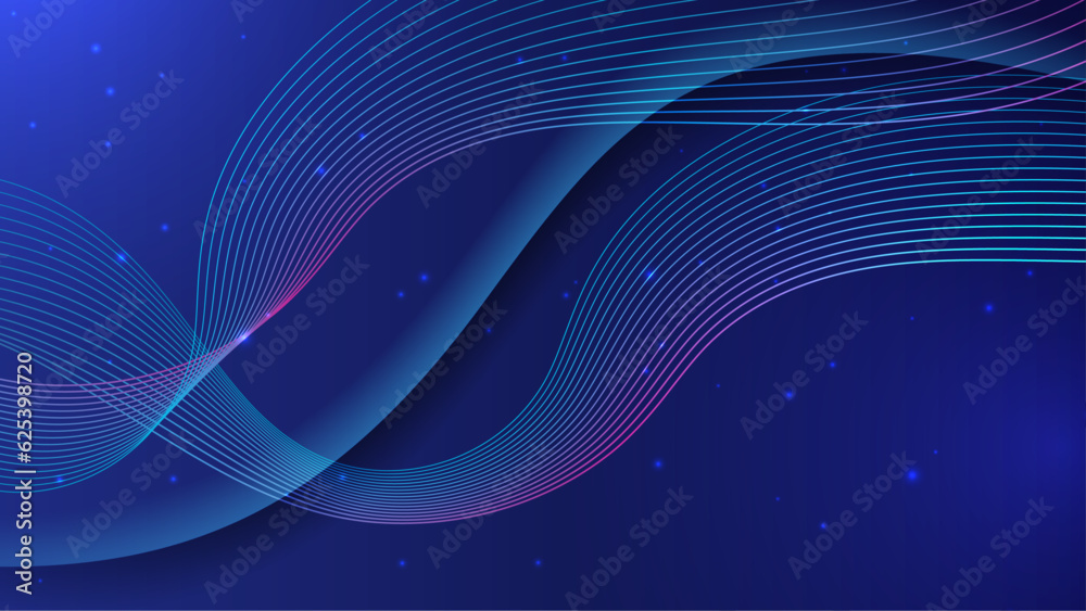 Modern background design with diagonal dark blue line pattern. Vector horizontal template for digital business banner, formal invitation, luxury voucher, prestigious gift advertisement Modern background design with diagonal dark blue line pattern. Vector horizontal template for digital business banner, formal invitation, luxury voucher, prestigious gift advertisement