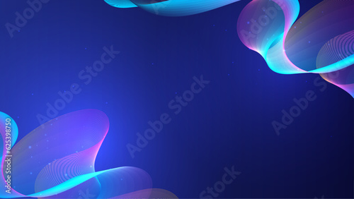abstract background design with diagonal dark blue line pattern. Vector horizontal template for digital lux business banner, formal invitation, luxury voucher, prestigious gift certificate