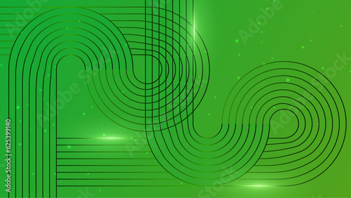 Modern background design with diagonal green line pattern. Vector horizontal template for digital business banner  formal invitation  luxury voucher  prestigious gift advertisement