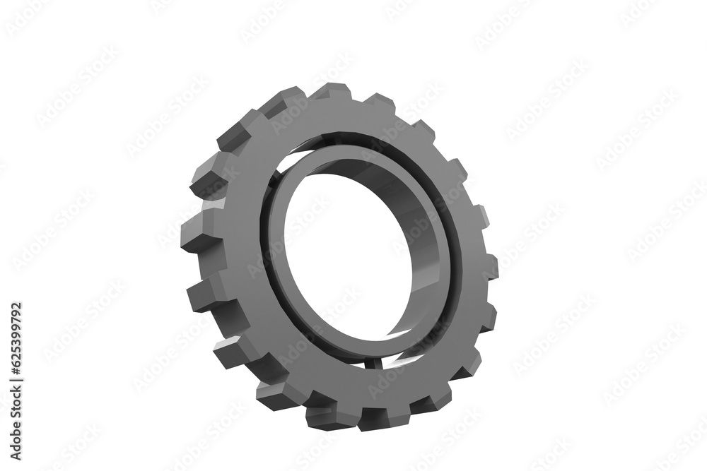 Digital png illustration of single gray cog on transparent background Digital png illustration of single gray cog on transparent background