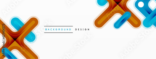 Cross line background minimal geometric template. Design for wallpaper, banner, background, landing page, wall art, invitation, prints, posters