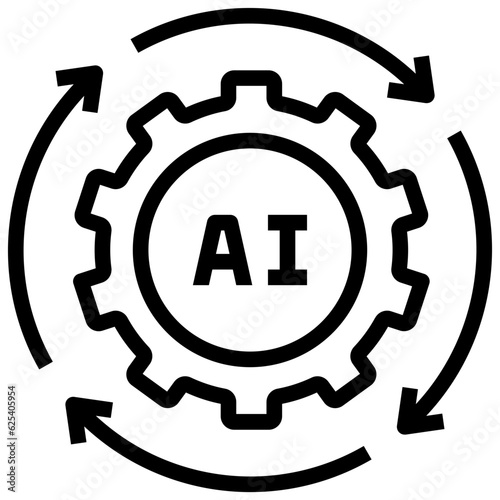 transformation outline style icon