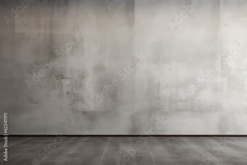 A mockup of a gray concrete wall with no decoration or markings.