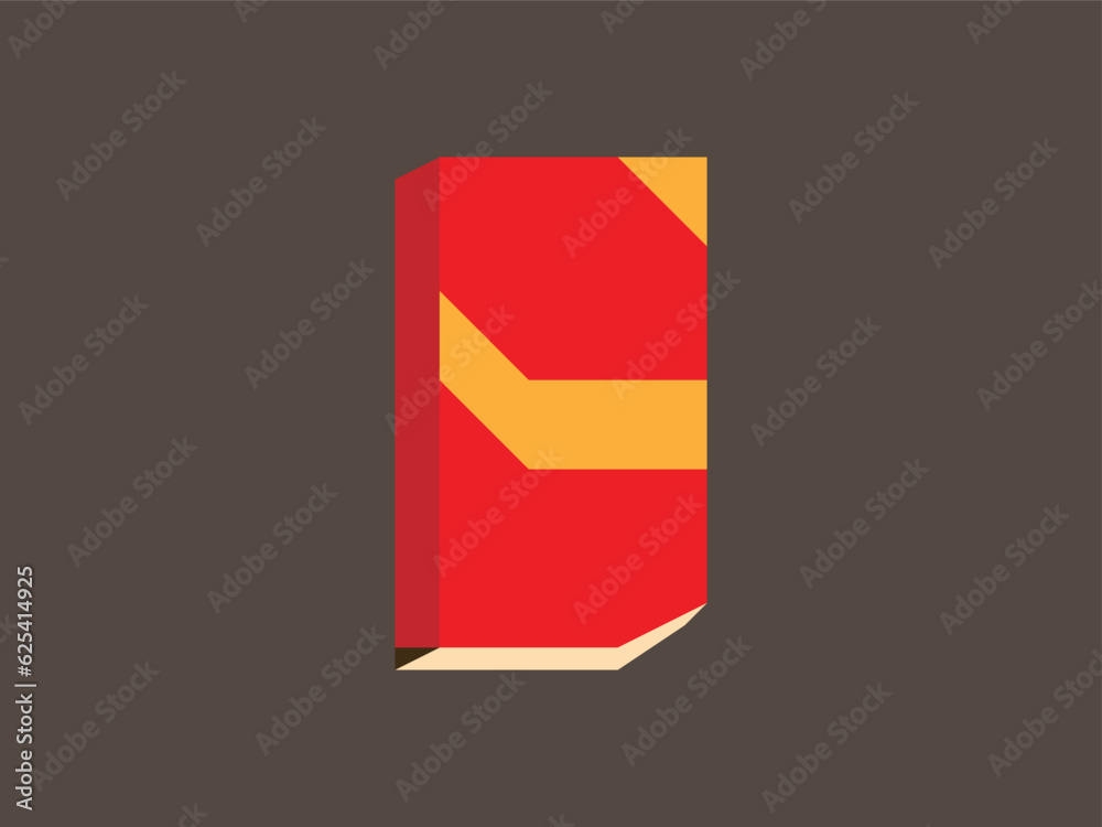 Fototapeta premium Book or B Letter Logo