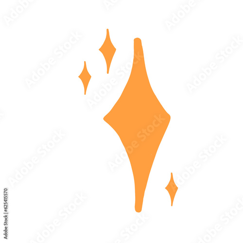 illustration star, hand draw