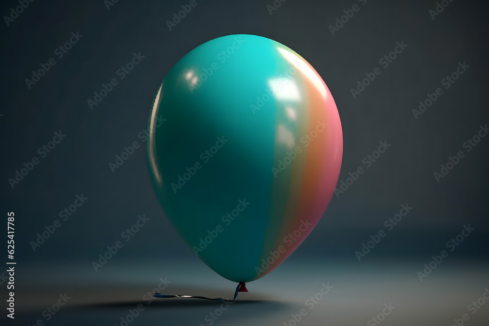 birthday party balloons, colourful balloons background and birthday cake with candles birthday party balloons, colourful balloons background and birthday cake with candles