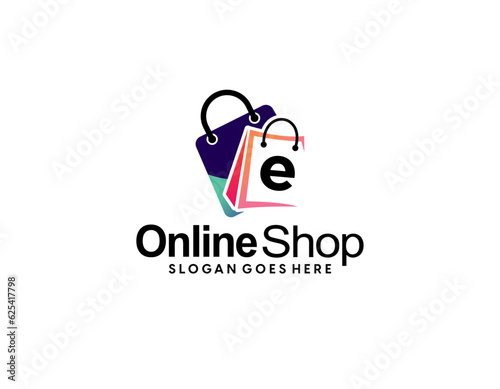 Shoping Logo Template Design © VOKE VICTORI