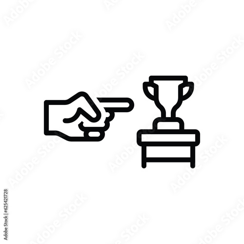 Black line icon for thats 