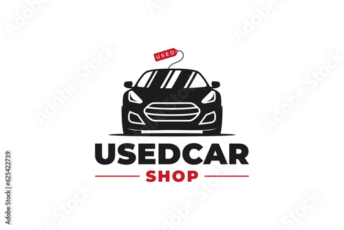 used car dealer logo template