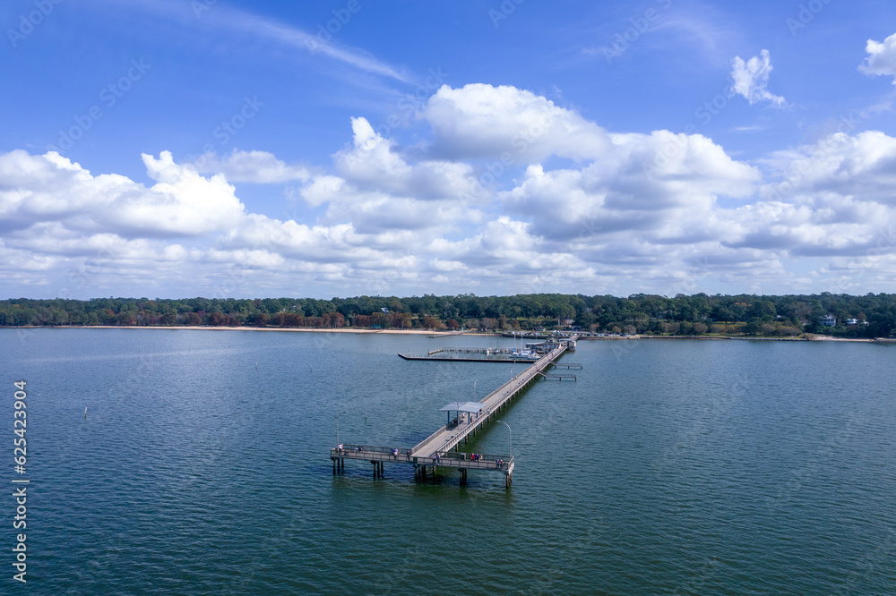 Fairhope, Alabama pier on Mobile Bay